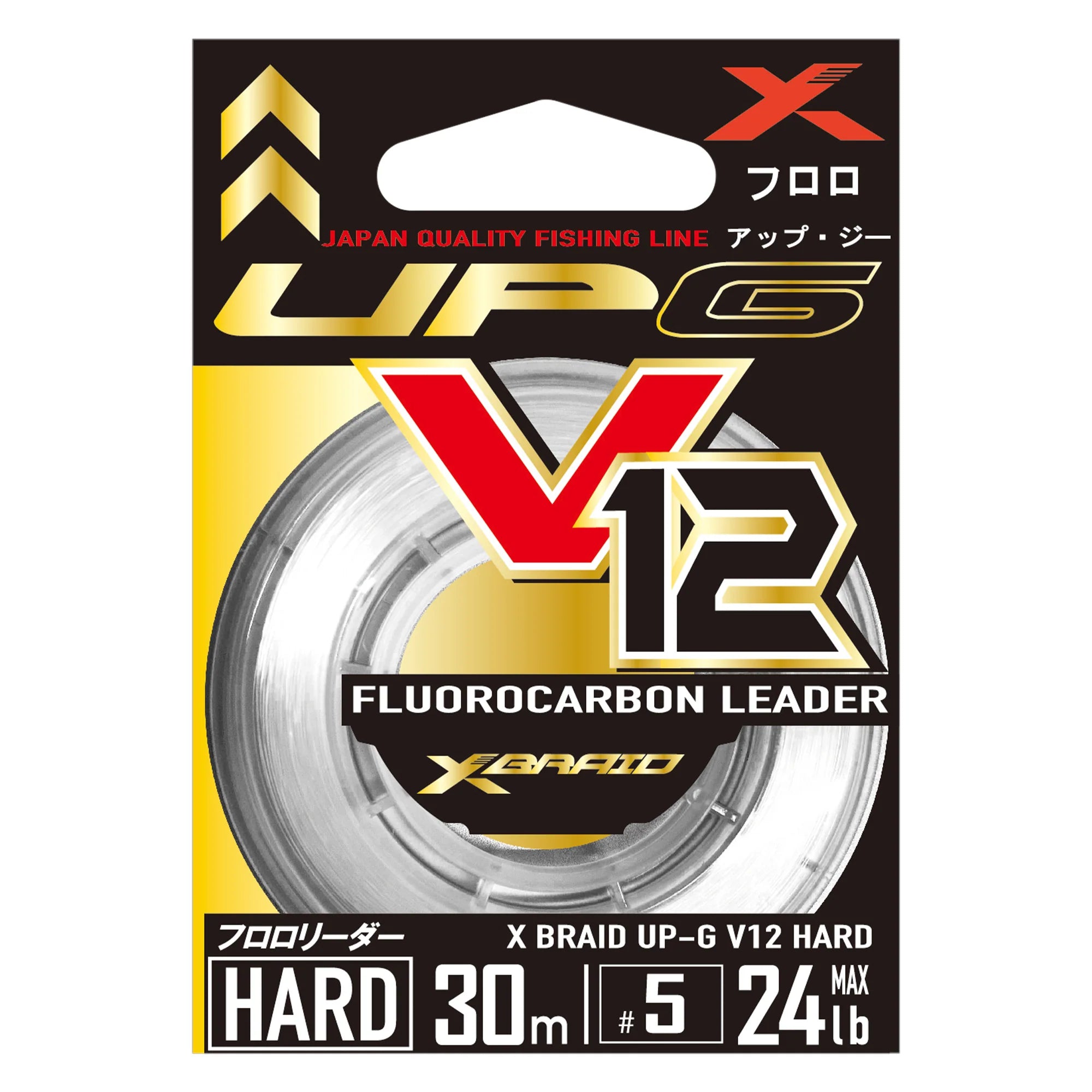 X-Braid UP-G Leader V12 Hard Fluorocarbon Leader