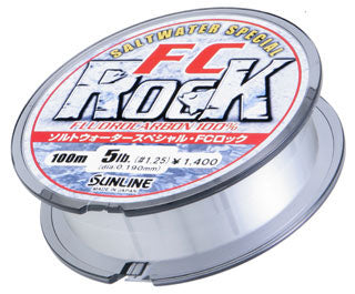 Sunligne Fluorocarbon Leader Rock Hunter II 100m 18lb 0.35 Sunligne Fluorocarbon Leader Rock Hunter II 100m 18lb 0.35