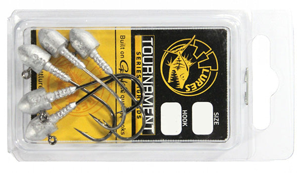 Tackle Tactics TT Snake Head Jig Head 1/8 oz 6/0 XH 3/pack (0633