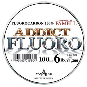 Yamatoyo Famell Addict Spinning Fluorocarbon 100m
